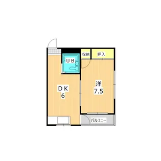 丸長ビル【4階】の間取り