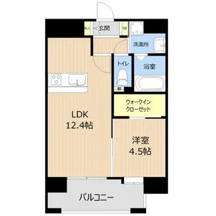 LIBTH熊本駅東【11階】の間取り