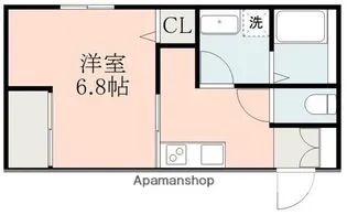 ラ・ポルテ光の森北Ⅳ【1階】の間取り