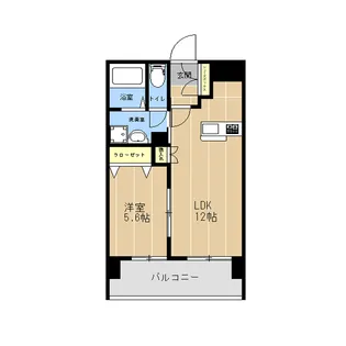 ル・ボヌール【0604号室】の間取り