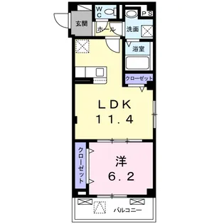 シャインエクセレント【3階】の間取り