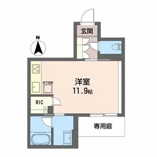 熊本県熊本市中央区新町3丁目【マンション】の間取り