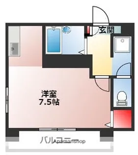 MIRAIZ KOKAI【2階】の間取り