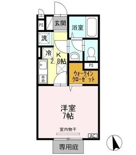 フォルトゥーナ【1階】の間取り