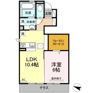 CLASSY・小峯(クラッシィオミネ)【1階】の間取り
