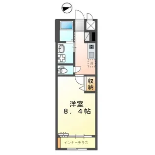 メゾン・グレース【1階】の間取り