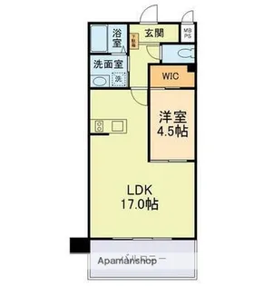 MTH GRANDE 新大江【2階】の間取り