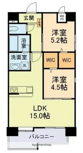 MTH GRANDE 新大江【4階】の間取り