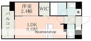 (仮称)ラ・シック新町【4階】の間取り