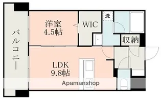 (仮称)ラ・シック新町【2階】の間取り