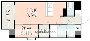 (仮称)ラ・シック新町【11階】の間取り