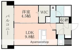 (仮称)ラ・シック新町【11階】の間取り