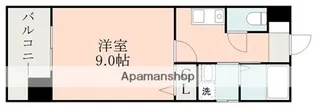 グランドエステート新町【9階】の間取り
