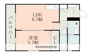 INDIGO BASE【1階】の間取り