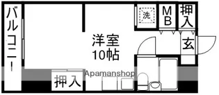 桜町センタービル【8階】の間取り