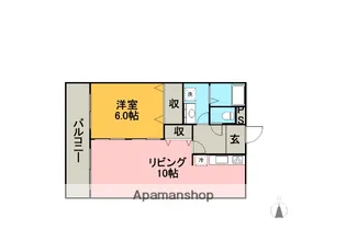 ノブハウス8【3階】の間取り