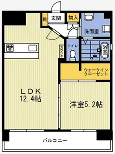 REGINA本荘【6階】の間取り