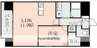 ELCIA新町【10階】の間取り