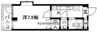 マーカス九品寺【2階】の間取り