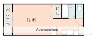 ベアーズビル【3階】の間取り