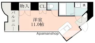 コートハイムPAL【2階】の間取り