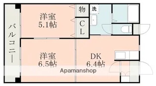 ヒーローマンション田崎【3階】の間取り