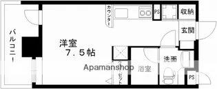 レジディア熊本辛島【12階】の間取り