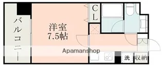 レジディア熊本辛島【7階】の間取り