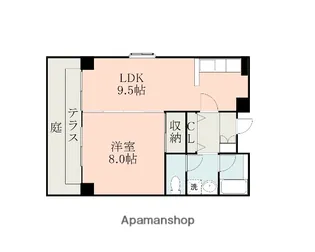 フォレスト平成【101号室】の間取り