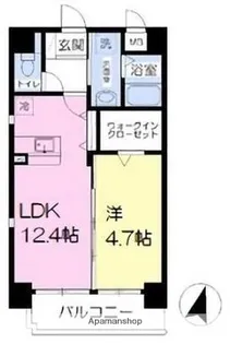 ステラ白山【2階】の間取り