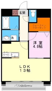 SEPT近見【3階】の間取り