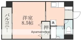 グラスポート【2階】の間取り