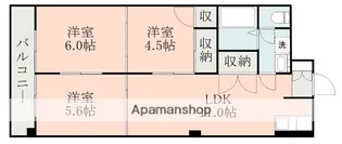 新大江ハイデンス【4階】の間取り