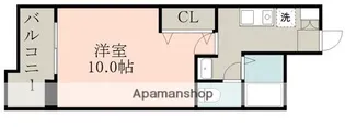 ライズ大江【2階】の間取り