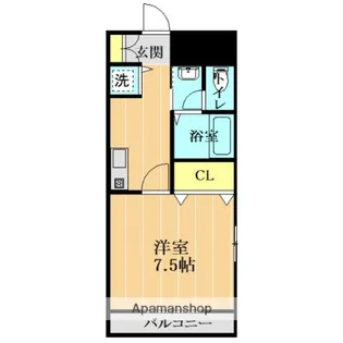 KOHEN NO.1ビル【6階】の間取り