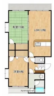 エスペランサ須屋【1階】の間取り