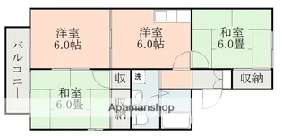 熊本県熊本市西区上代3丁目【アパート】の間取り