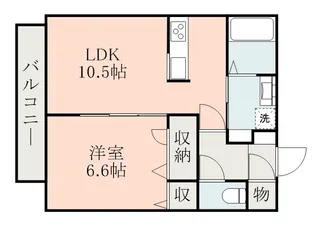 マンダリーナ【2階】の間取り
