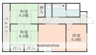 センチュリーハイツ【3階】の間取り