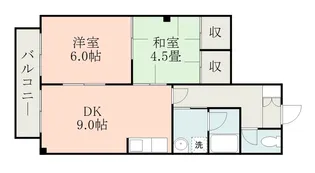 メゾンビスタ【302号室】の間取り