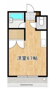 アンプルール新屋敷【3階】の間取り