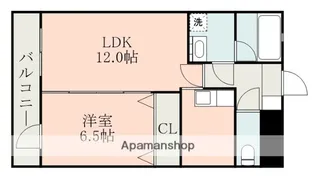 エリシオン保田窪【3階】の間取り
