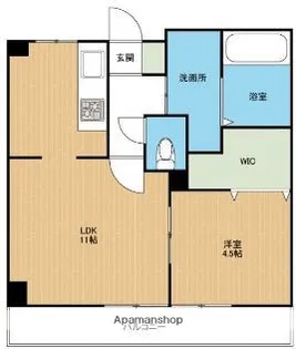 熊本駅南マンション【6階】の間取り