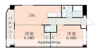 ボナール【2階】の間取り