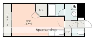 フェアリーズ白山【9階】の間取り