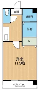 アーバン・ビルドⅢ【8階】の間取り