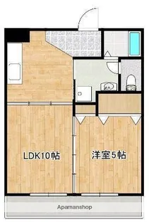 モイセス薬園町【1階】の間取り