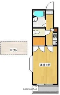 ユニテック八王寺【2階】の間取り