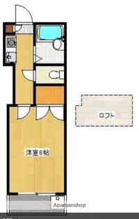 ユニテック八王寺【2階】の間取り