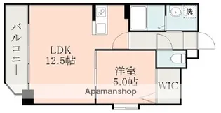 アンベリール紺屋町【10階】の間取り